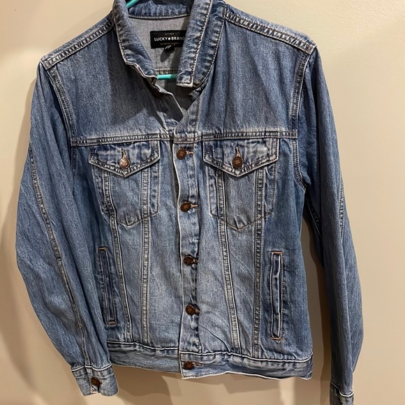 Lucky Brand Denim Jacket size large - Picture 1 of 4